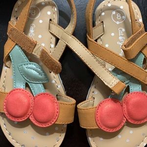 Cat and Jack cherry sandals